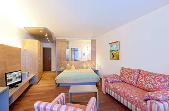 Wohnecke Doppelzimmer Life Style Seeseite Seehotel Wiesler